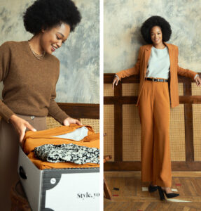 Styled by OUTFITTERY: All-Over-Look in Orange