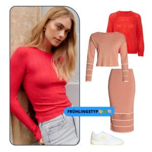 Frühlingstyp: Looks in sonnigen Farben