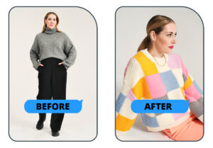 Malinda Vorher-Nachher-Look