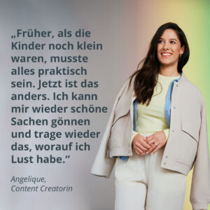 Angelique über ihren neuen Style