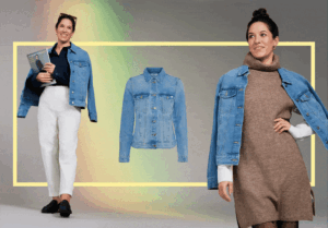 1 Jeansjacke, 2 Looks